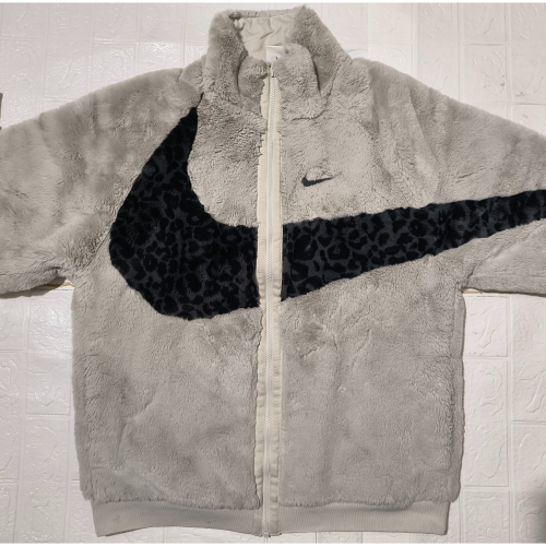 (0074) NIKE 人造皮毛 外套 胸圍120 衣長74 DH6685 072