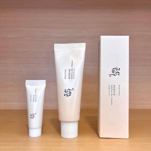栗子美妝?｜Beauty of Joseon 大米+益生菌水潤防曬霜 大米萃取防曬霜 10ml 小樣 50ml