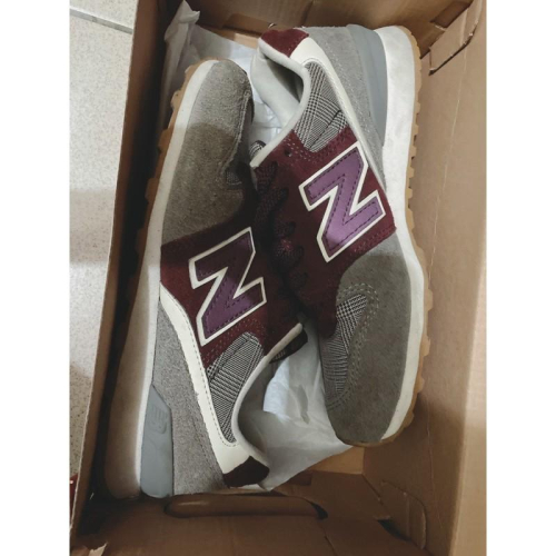NB 休閒鞋 酒紅配灰 23 少穿 原價$2950