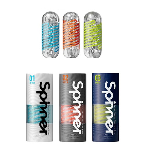 TENGA SPINNER New series 自動迴轉旋吸飛機杯 自慰杯 自慰套 飛機杯 日本飛機杯 重複使用