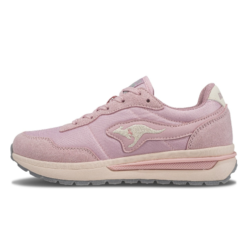 金英鞋坊2館 KangaROOS 女款INVADER86輕量拼接復古慢跑鞋 21323-粉 超低直購價890元