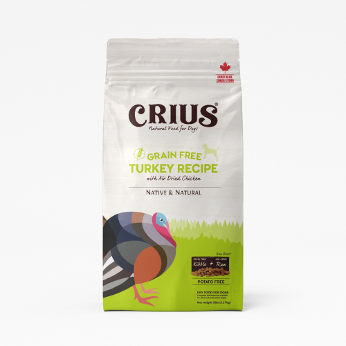 克瑞斯 CRIUS 天然紐西蘭寵物飼料 添加風乾鮮肉塊 狗飼料 5磅