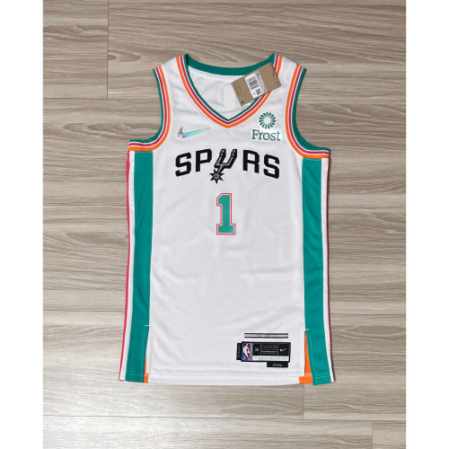 Nike NBA 馬刺隊 Walker 球衣 sw 城市版 21-22賽季 75週年 XS號