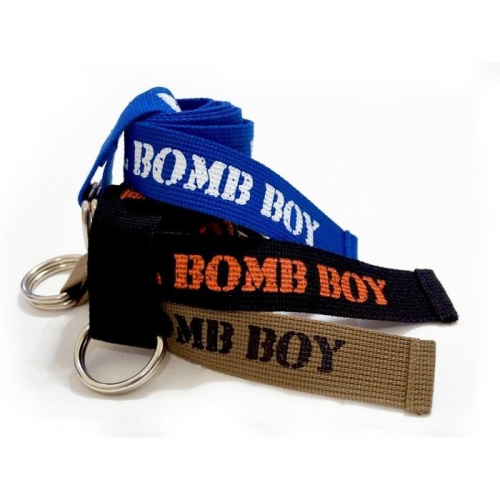 VAST KILL BOMB BOY LOGO 帆布 皮帶 3色 出清特價【PS中壢】