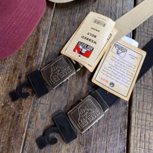 Ben Davis 帆布 皮帶 腰帶 經典 工裝 鋼印【PS中壢】