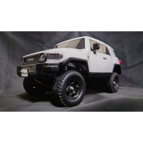 1/10 RC Tamiya Toyota FJ 底盤+車身(CC-02 底盤) 白色