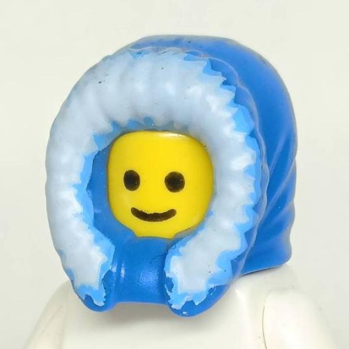 正版LEGO 帽子30 愛斯基摩人 雪帽 藍色 極地 單個