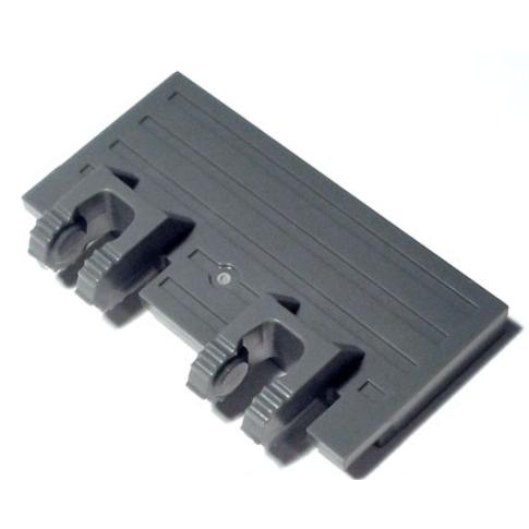 正版LEGO 零件W5 鉸練火車門 2X4 深灰色 92092 6301930