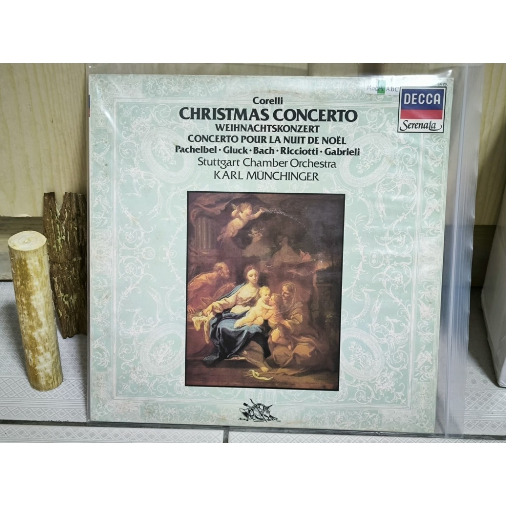 二手黑膠唱片-卡爾 慕辛格 Karl Münchinger Corelli Christmas Concerto