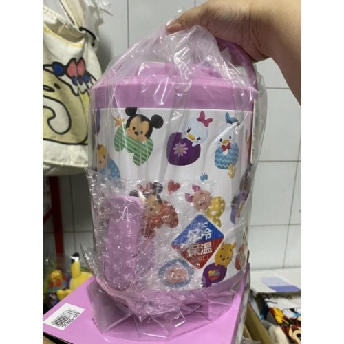 泡菜拉麵代購 日本迪士尼雜貨-TSUM TSUM保冷+保溫3公升水桶