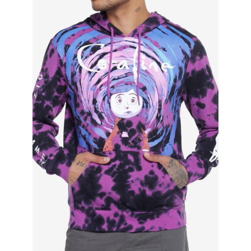 【E1】全新Coraline Tunnel Tie-Dye Hoodie SZ L