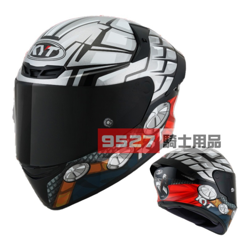 ⚡9527代購 KYT TT-COURSE ? 索爾 (亮面) 漫威 安全帽 全罩 TTC