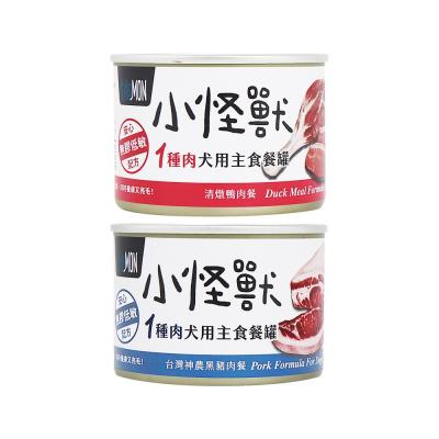 【怪獸部落】犬用｜1種肉無膠主食罐 - 165g*12/箱