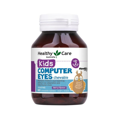 澳洲 Healthy Care 兒童葉黃素咀嚼片 60粒 咀嚼片 Kids 兒童
