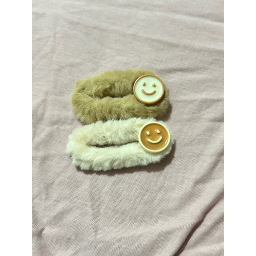 微笑BB絨毛夾