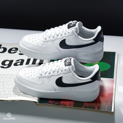 Nike W Air Force 1 ＇07 女 白黑 基本款 AF1 休閒 運動 經典 休閒鞋 DD8959-103