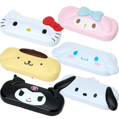 過生活IP訂購 三麗鷗 造型眼鏡盒 HelloKitty 美樂蒂 布丁狗 大耳狗 酷洛米 帕恰狗 6622R
