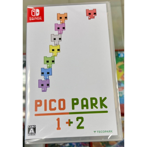 Switch PICO PARK 1+2 日版 (1代僅有日文，2代有中文）疊疊貓 全新品［士林遊戲頻道］