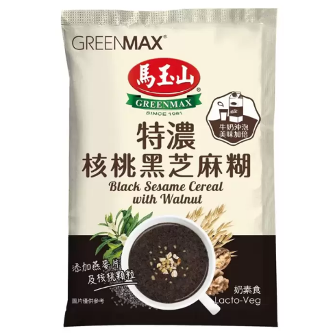 ✨好市多現貨✨馬玉山 特濃核桃黑芝麻糊 37公克 X 1包