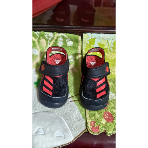 愛迪達 adidas 嬰童 輕便 魔鬼氈 軟底 涼鞋 包鞋 JR140 CHN130 US6K 680
