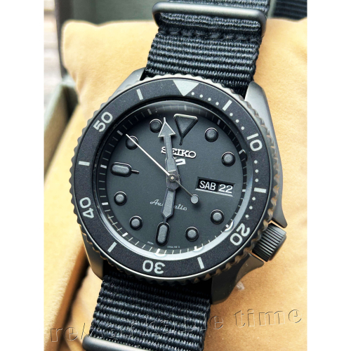 【SEIKO 自動機械手錶】5 SPORTS尼龍錶帶 SRPD79K1