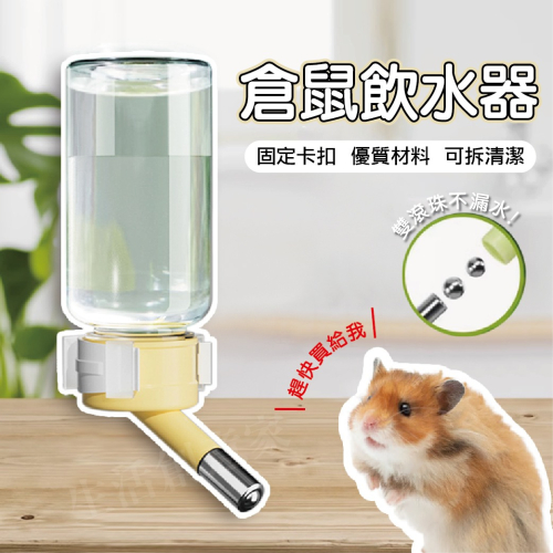 【實體店面現貨】倉鼠飲水器 雙滾珠 寵物飲水器 水壺 小寵物 鸚鵡 兔 倉鼠 天竺鼠