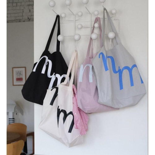 ʜᴀʀᴜᴅᴀɪʟʏ? 預購｜minmin way Eco Bag 簡約MM字母環保袋 外出袋 購物袋 收納袋