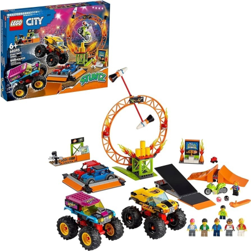 樂高 LEGO 60295 城市系列 City Stunt Show Arena 特技表演競技場