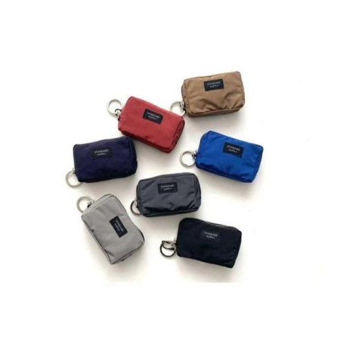 日本 STANDARD SUPPLY 簡約風 零錢包 小物包 日本製 無印風格 多色可選 pouch 配件