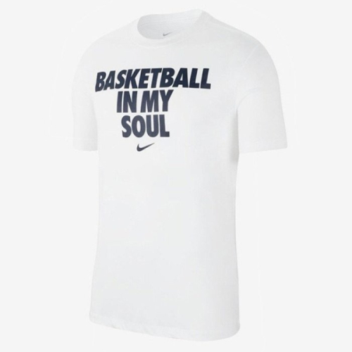 NIKE DRI FIT 短TEE 白