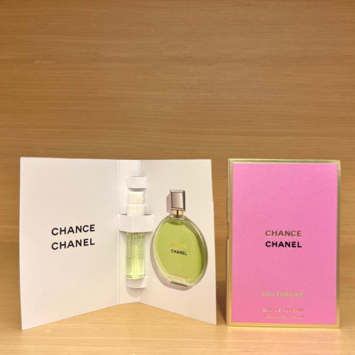 栗子美妝?｜CHANEL 香奈兒 綠色輕盈香水 1.5ml 針管香水 香水小樣 有中標 試用
