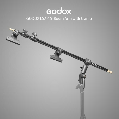 三重☆大人氣☆ 公司貨 神牛 Godox LSA-15 萬向 反光板 支架 描圖紙 通用 夾臂 吊臂 (燈架另購)