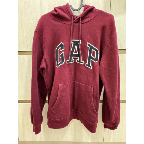 GAP 帽T 酒紅色