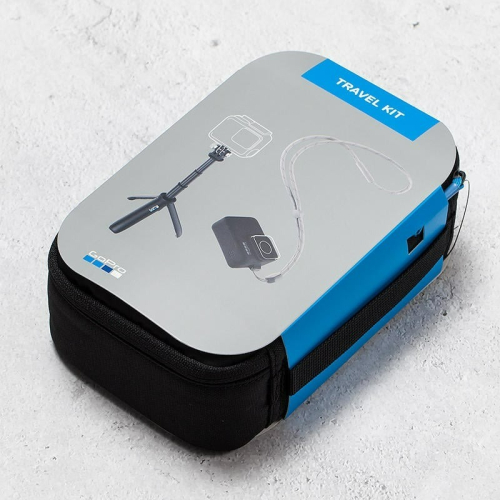 三重☆大人氣☆ 公司貨 GoPro AKTTR-001 旅行套件 (迷你延長桿腳架+護套+繫繩+收納盒)
