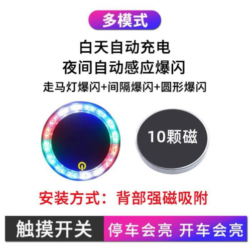??拉拉Lala＇s 新款第三代貨車邊燈觸摸多模式防水汽車led側燈掛車示寬燈腰燈{012-4]