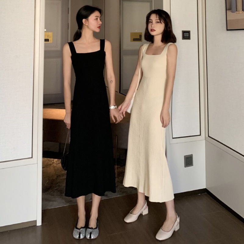 ?閨蜜款 質感女孩 背心打底長洋裝 長裙 ?