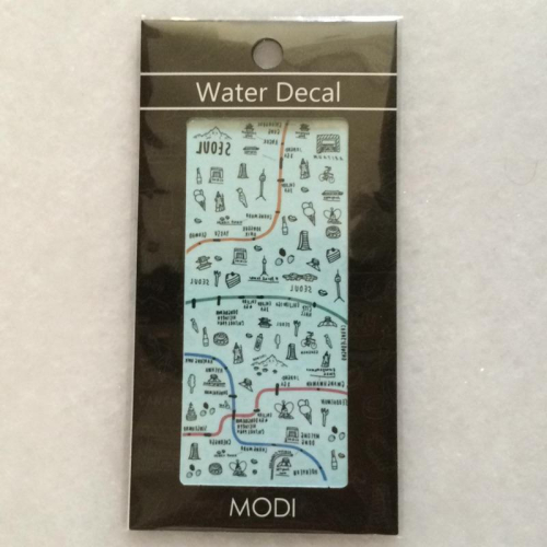 附發票 韓國 ARITAUM MODI Water Decal 指甲轉印貼