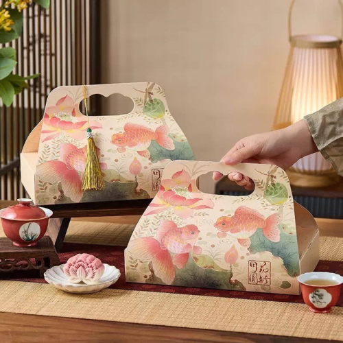 花好月圓 中秋月餅禮包裝盒（附掛飾）